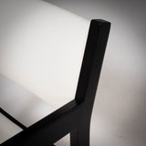 Hans J. Wegner Mid Century Black and White Armchair for GETAMA - REHAUS - Hans Wegner