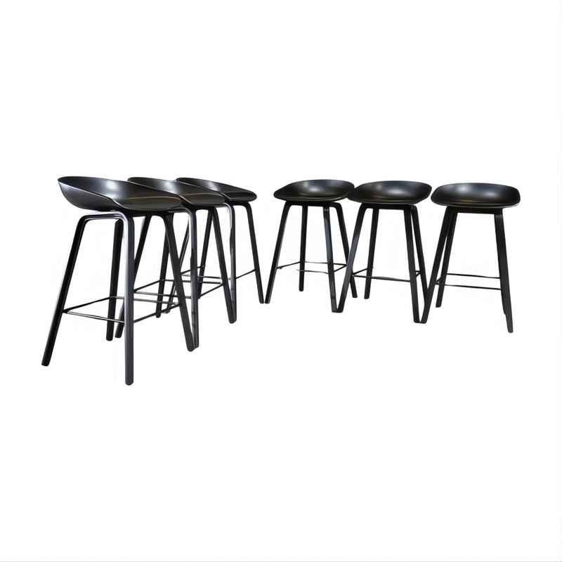 Hay Black Bar Stool - REHAUS - Hay