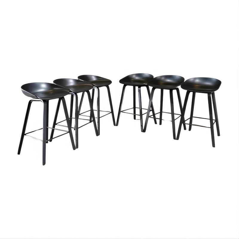 Hay Black Bar Stool - REHAUS - Hay