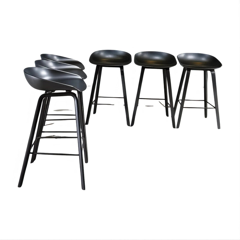 Hay Black Bar Stool - REHAUS - Hay