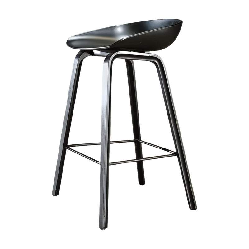 Hay Black Bar Stool - REHAUS - Hay