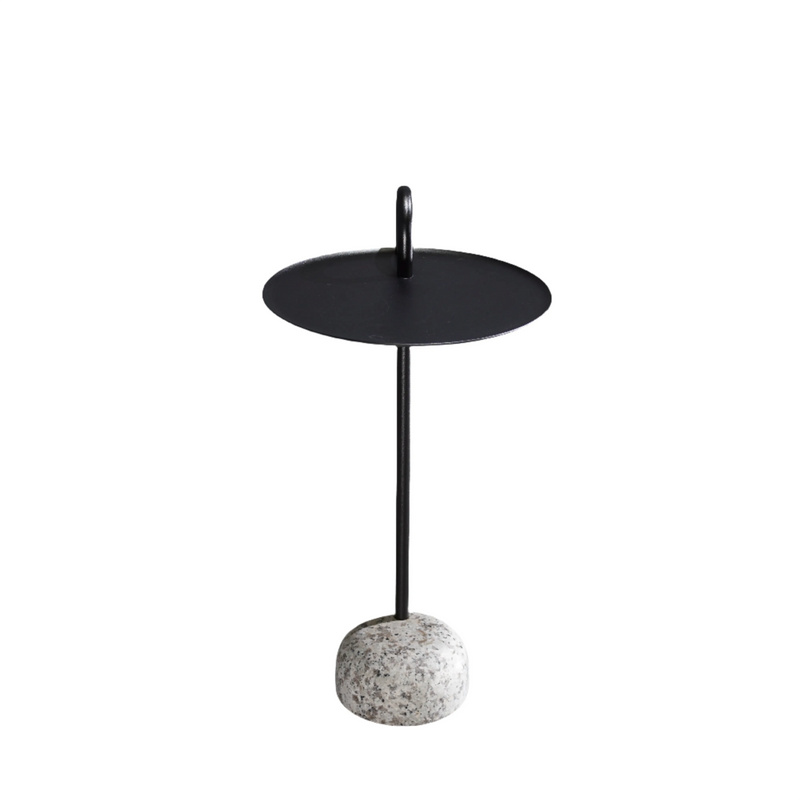 Hay Black Steel and Granite Bowler Table by Shane Schneck - REHAUS - Hay