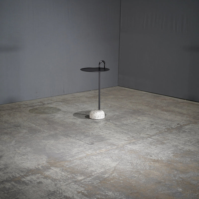 Hay Black Steel and Granite Bowler Table by Shane Schneck - REHAUS - Hay