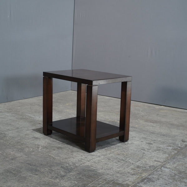 HC Black Wooden Side Table @ REHAUS