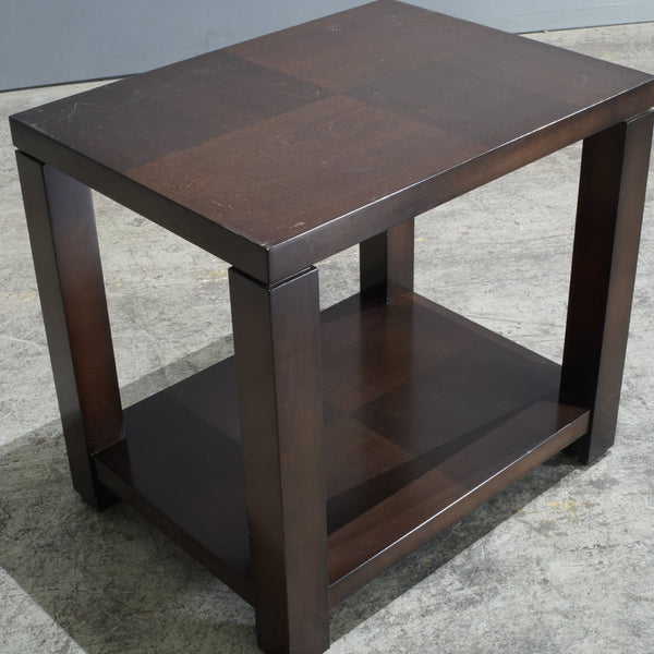 HC Black Wooden Side Table @ REHAUS