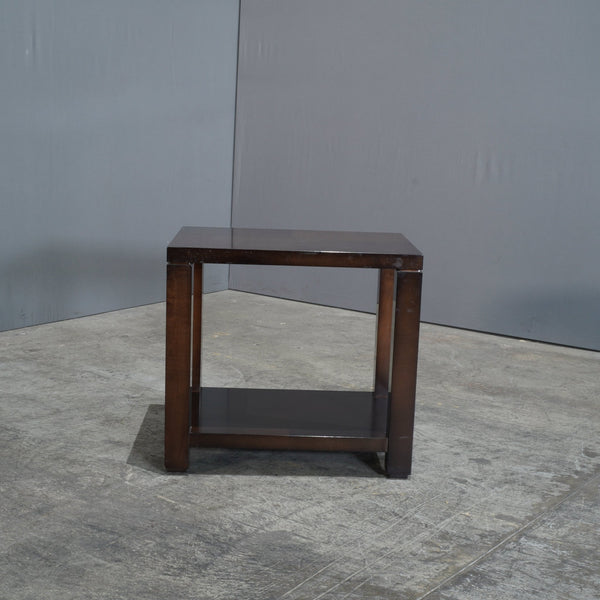 HC Black Wooden Side Table @ REHAUS