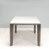 Holly Hunt Grey Keel Cement Outdoor Dining Table - REHAUS - Holly Hunt