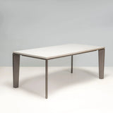 Holly Hunt Grey Keel Cement Outdoor Dining Table - REHAUS - Holly Hunt