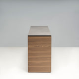 Italian Calligaris Mag Sideboard, Wood & Glass - REHAUS - Calligaris Studio