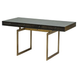 Julian Chichester Cortes Black Vellum Desk - REHAUS - Julian Chichester