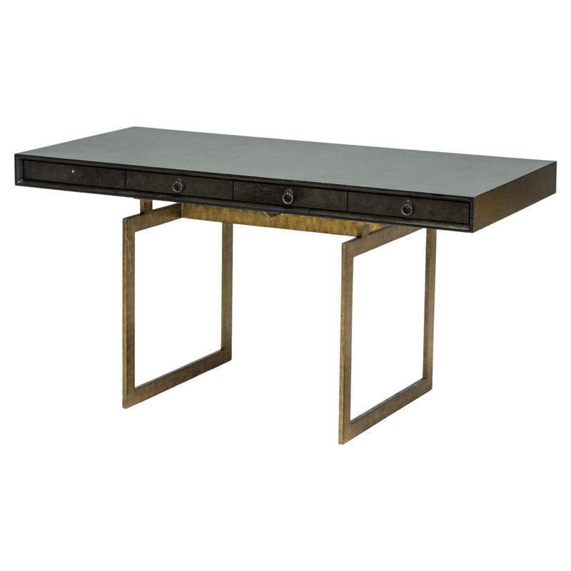 Julian Chichester Cortes Black Vellum Desk - REHAUS - Julian Chichester