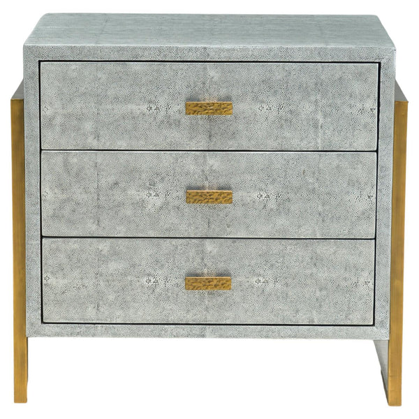 Julian Chichester Faux Shagreen Brooklyn Bedside Table - REHAUS - Julian Chichester