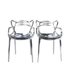 Kartell Masters Chairs in Metal Chrome Finish - REHAUS - Kartell