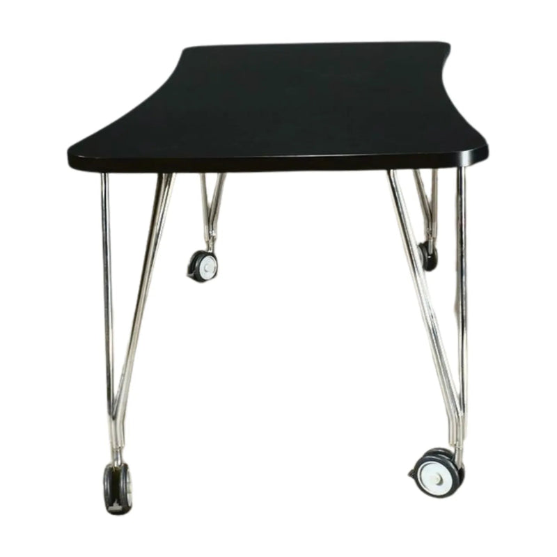 Kartell "Max" Office/Dining Desk in Black with Wheels - REHAUS - Kartell