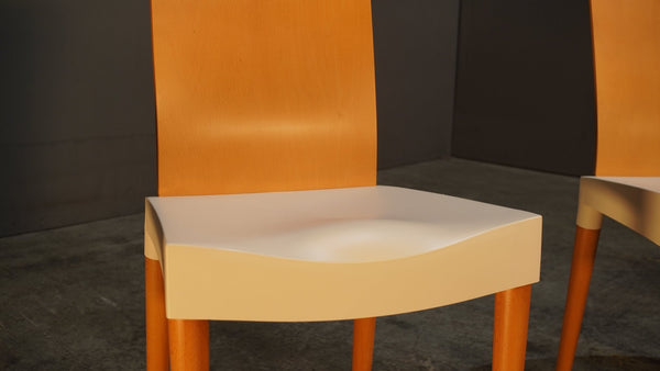 Kartell White Miss Trip Dining Chair by Philippe Starck @ REHAUS