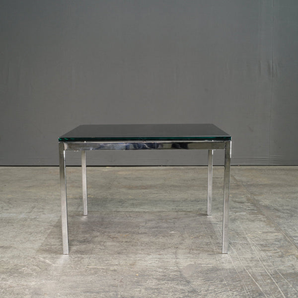 Knoll Black Glass Square Coffee Table @ REHAUS