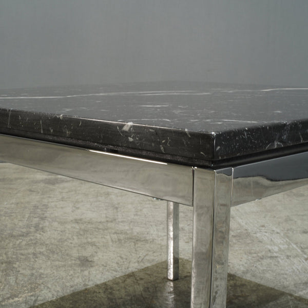 Knoll Black Marble Square Coffee Table @ REHAUS