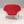 Knoll by Eero Saarinen Womb Small Red Armchair - REHAUS - Eero Saarinen