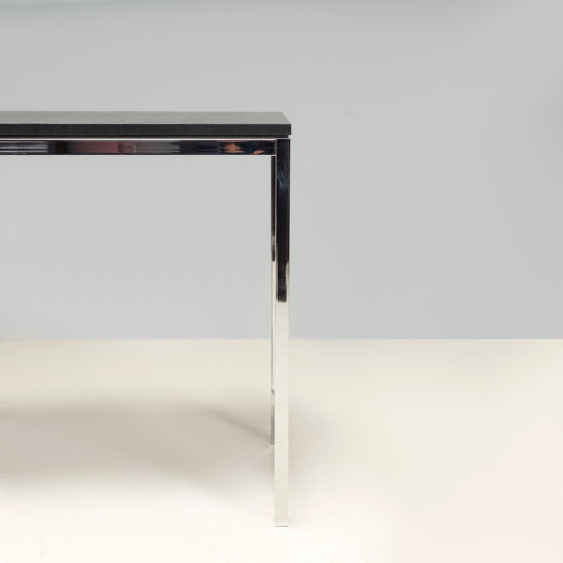 Knoll by Florence Knoll Ebonized Oak Mini Desk - REHAUS - Florence Knoll