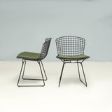 Knoll by Harry Bertoia Black & Green Bertoia Side Dining Chairs, Set of 2 - REHAUS - Harry Bertoia