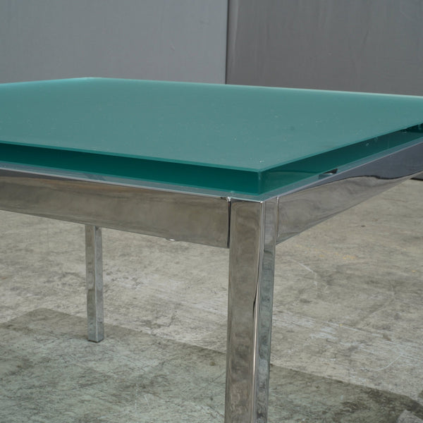 Knoll Frosted Glass Square Coffee Table @ REHAUS