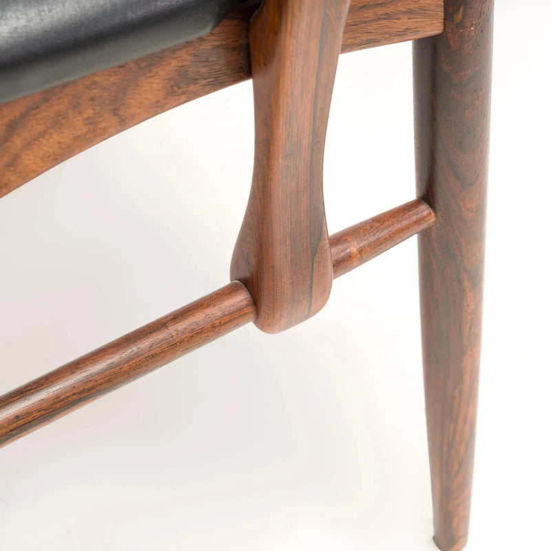 Koefoed Hornslet Eva Rosewood Dining Chairs by Niels Koefoed - REHAUS - Koefoed Hornslet