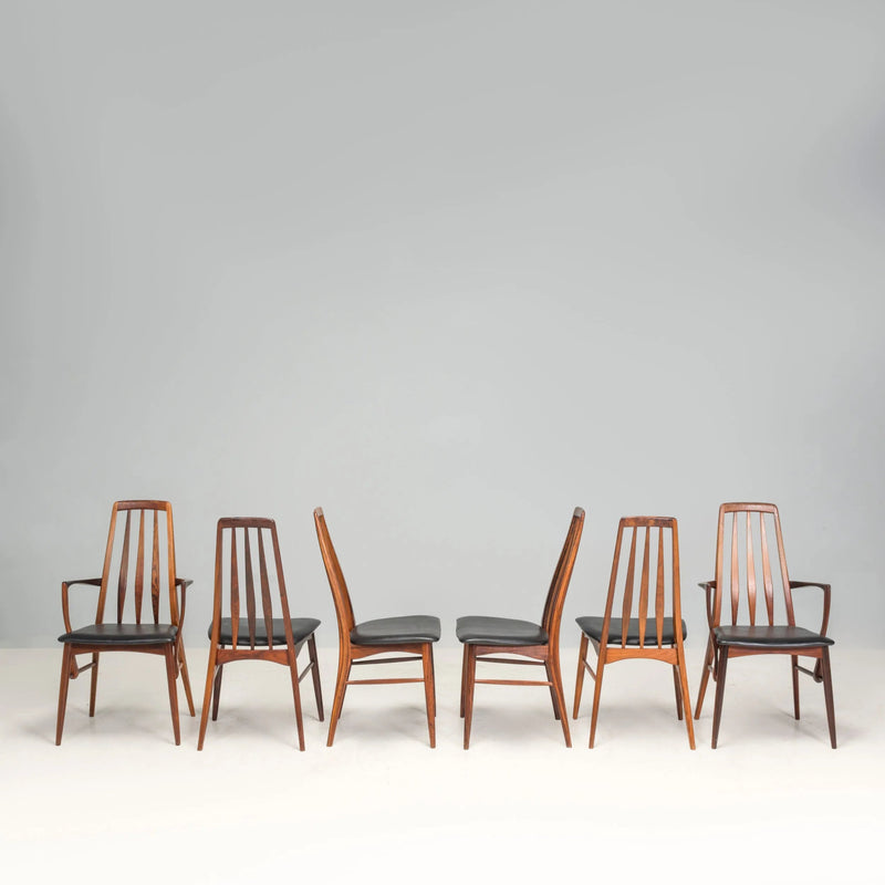 Koefoed Hornslet Eva Rosewood Dining Chairs by Niels Koefoed - REHAUS - Koefoed Hornslet