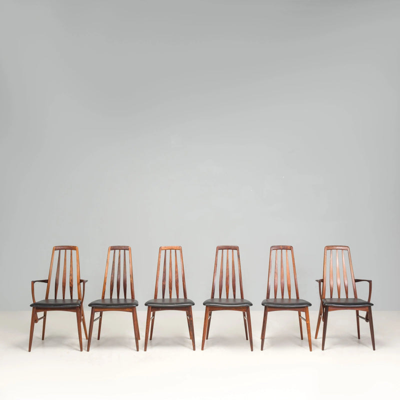 Koefoed Hornslet Eva Rosewood Dining Chairs by Niels Koefoed - REHAUS - Koefoed Hornslet