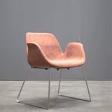 Koleksiyon Halia Shell Chair by Studio Kairos in Patterned Fabric - REHAUS - Koleksiyon