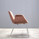 Koleksiyon Halia Shell Chair by Studio Kairos in Patterned Fabric - REHAUS - Koleksiyon