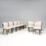 Lasalle by Dennis Miller Dining Chairs in Bespoke Patterned Fabric, Set of 8 - REHAUS - Lasalle