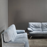 Ligne Roset 2 - Seater Sofa in Light Blue Fabric - REHAUS - Ligne Roset