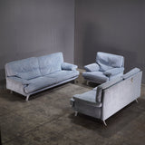 Ligne Roset 2 - Seater Sofa in Light Blue Fabric - REHAUS - Ligne Roset