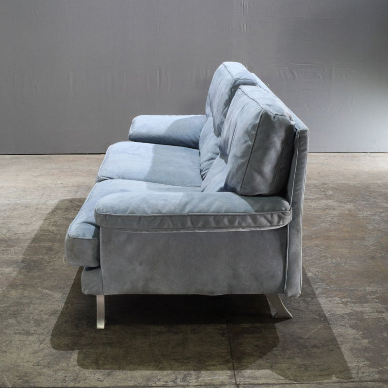 Ligne Roset 3 - Seater Sofa in Light Blue Fabric - REHAUS - Ligne Roset