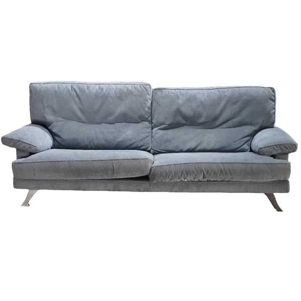 Ligne Roset 3 - Seater Sofa in Light Blue Fabric - REHAUS - Ligne Roset