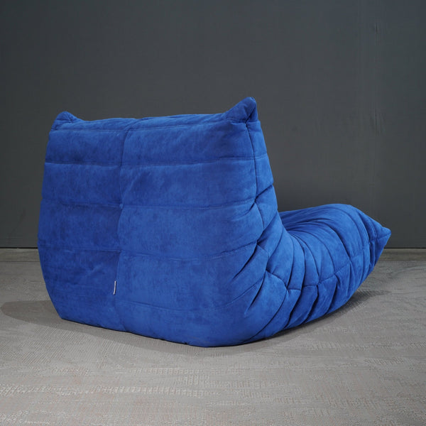 Ligne Roset Blue Togo Armchair and Corner Sofa by Michel Ducaroy @ REHAUS