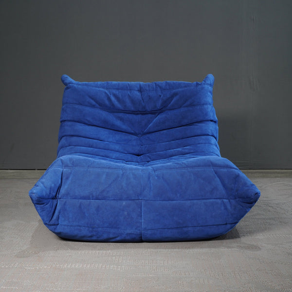 Ligne Roset Blue Togo Armchair and Corner Sofa by Michel Ducaroy @ REHAUS