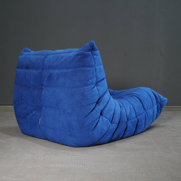 Ligne Roset Blue Togo Armchair and Corner Sofa by Michel Ducaroy @ REHAUS