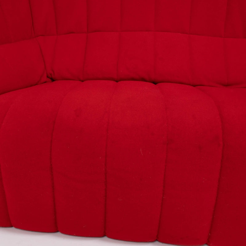 Ligne Roset by Inga Sempé Moel Red Loveseat Sofa, 2007 - REHAUS - inga sempe