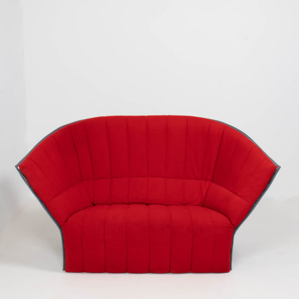 Ligne Roset by Inga Sempé Moel Red Loveseat Sofa, 2007 - REHAUS - inga sempe