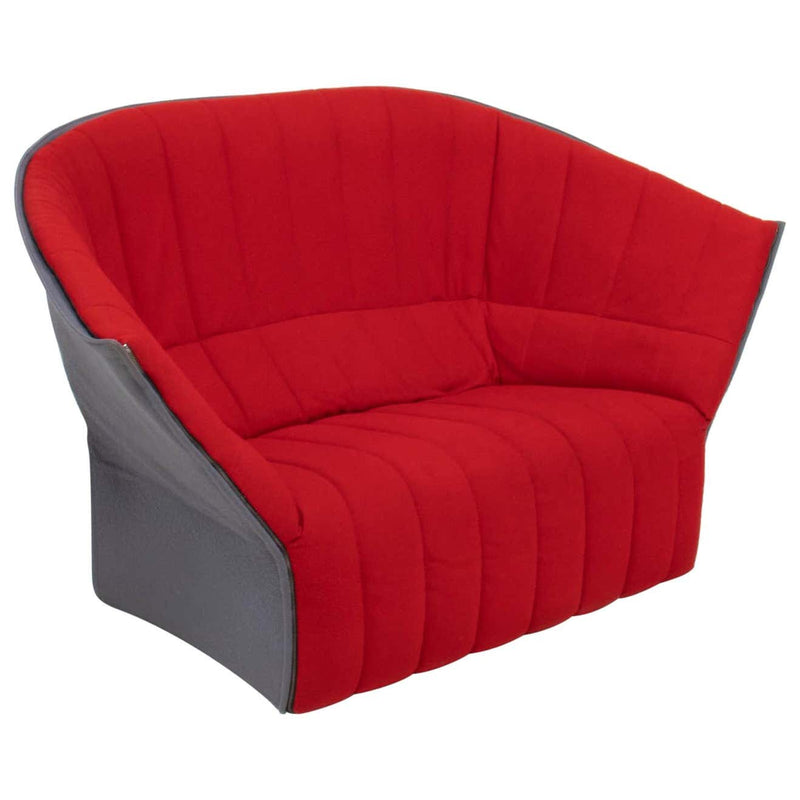 Ligne Roset by Inga Sempé Moel Red Loveseat Sofa, 2007 - REHAUS - inga sempe