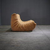 Ligne Roset by Michel Ducaroy Alcantara Camel Two Seater Togo - REHAUS - Ligne Roset