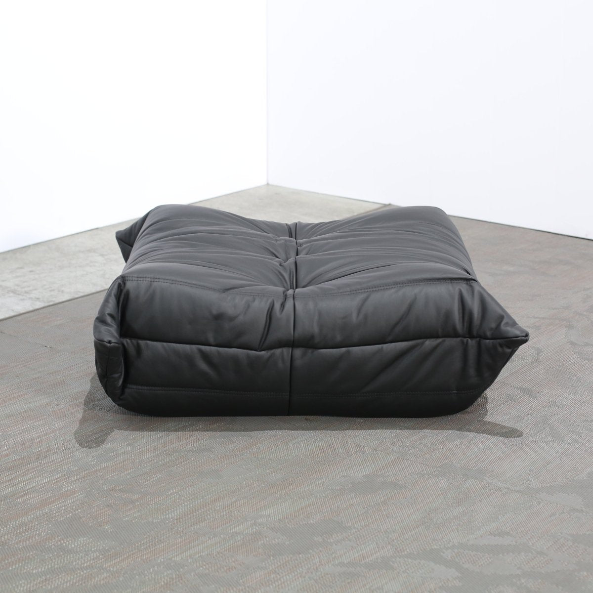 Ligne Roset by Michel Ducaroy Black Leather Togo Sofa, Set of Five @ REHAUS