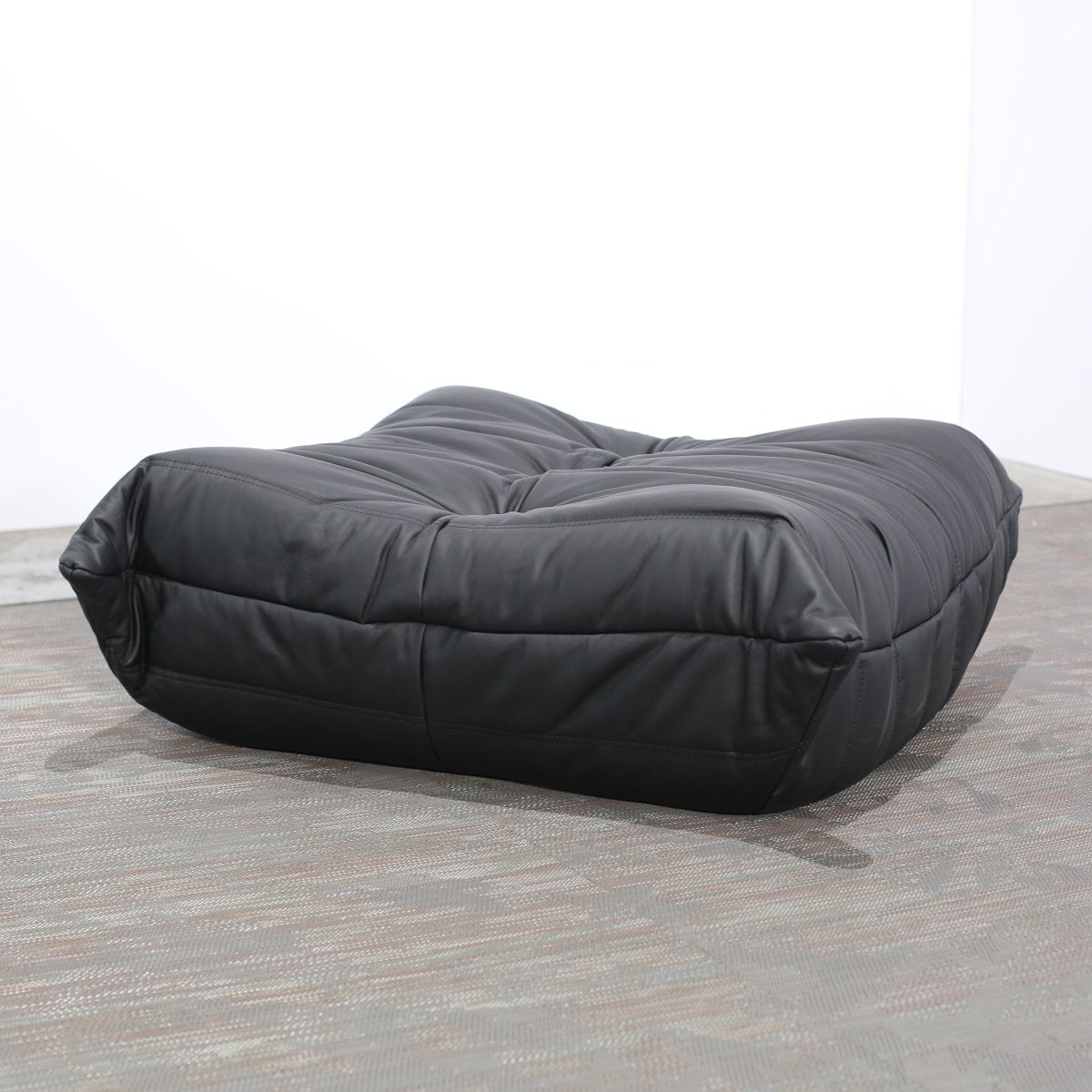 Ligne Roset by Michel Ducaroy Black Leather Togo Sofa, Set of Five @ REHAUS