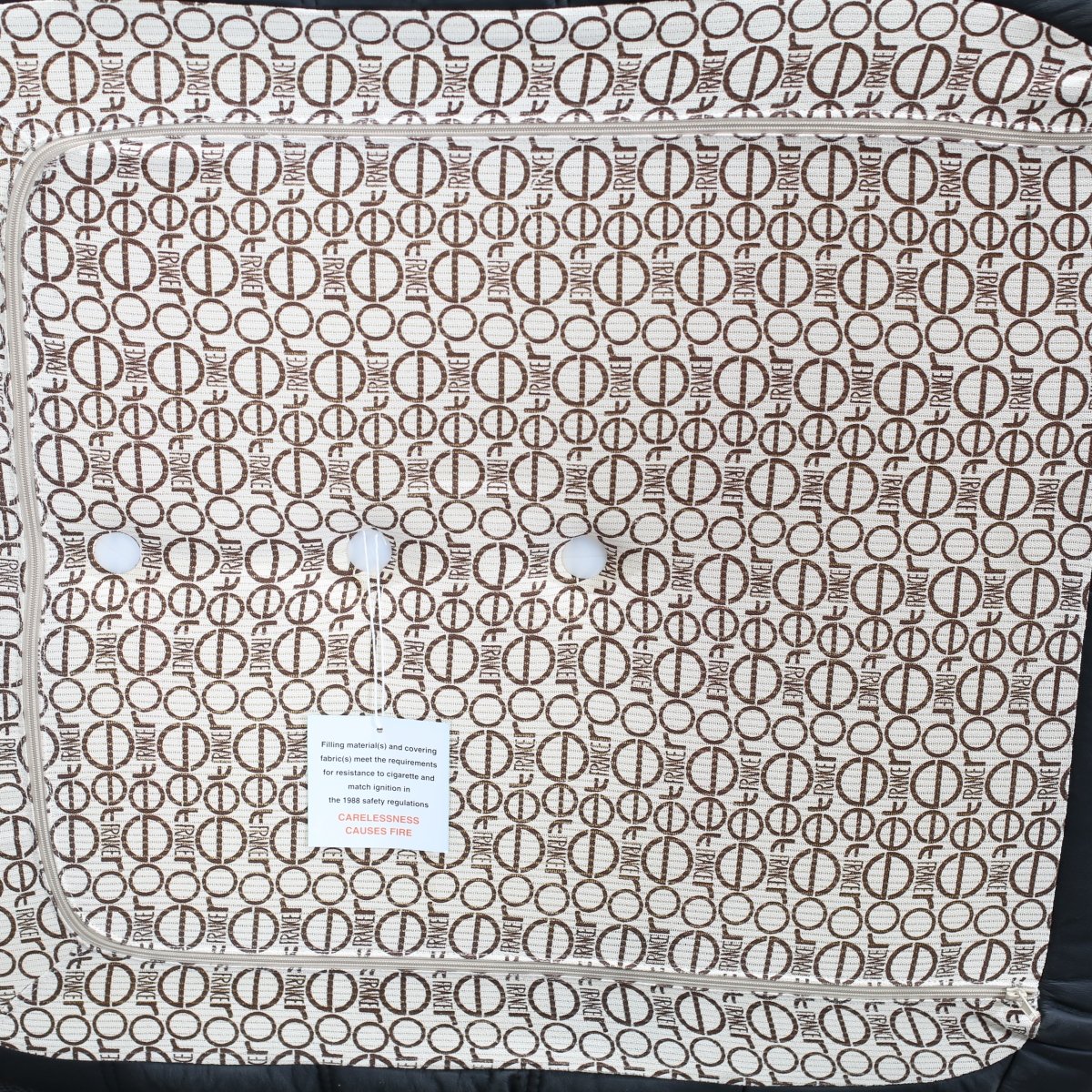 Ligne Roset by Michel Ducaroy Black Leather Togo Sofa, Set of Five @ REHAUS