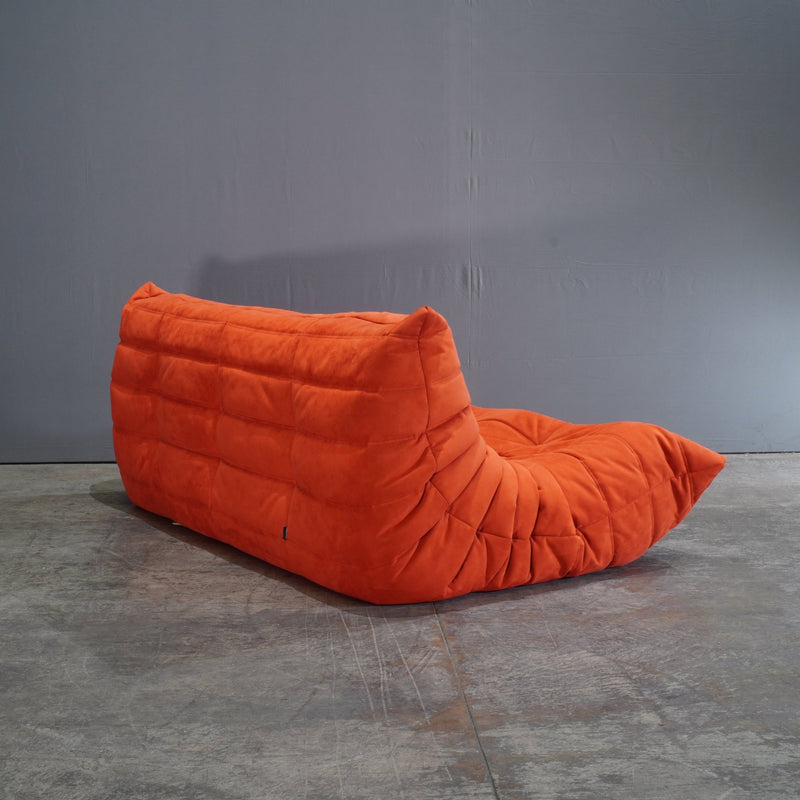 Ligne Roset by Michel Ducaroy Orange Togo Sofa, Set of Three - REHAUS - REHAUS