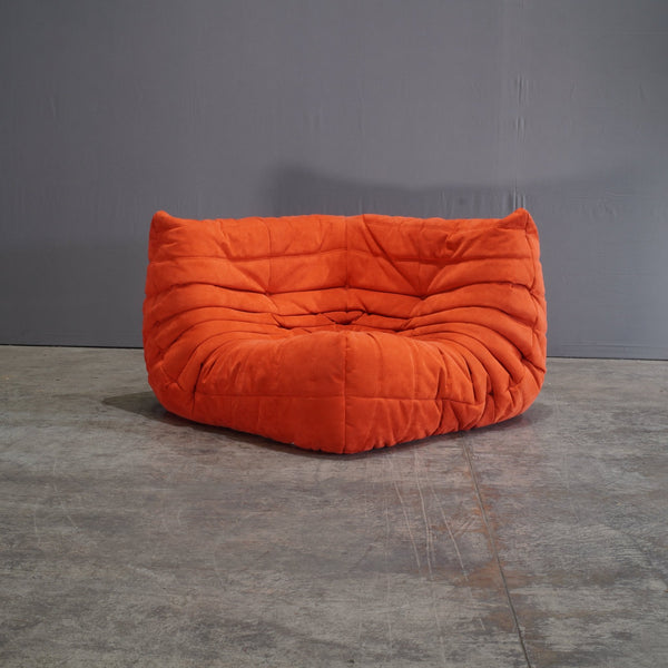 Ligne Roset by Michel Ducaroy Orange Togo Sofa, Set of Three - REHAUS - REHAUS