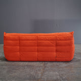 Ligne Roset by Michel Ducaroy Orange Togo Sofa, Set of Three - REHAUS - REHAUS