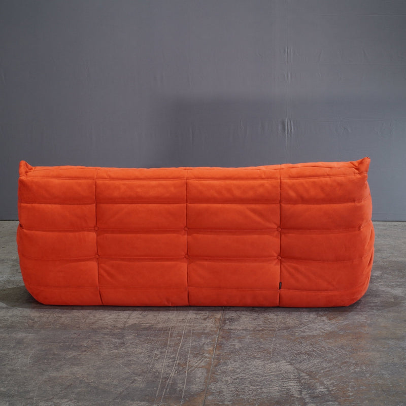 Ligne Roset by Michel Ducaroy Orange Togo Sofa, Set of Three - REHAUS - REHAUS