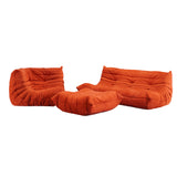 Ligne Roset by Michel Ducaroy Orange Togo Sofa, Set of Three - REHAUS - REHAUS